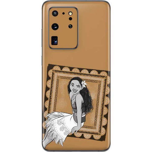 Disney Moana Winking Art Galaxy S20 Ultra 5G Skin